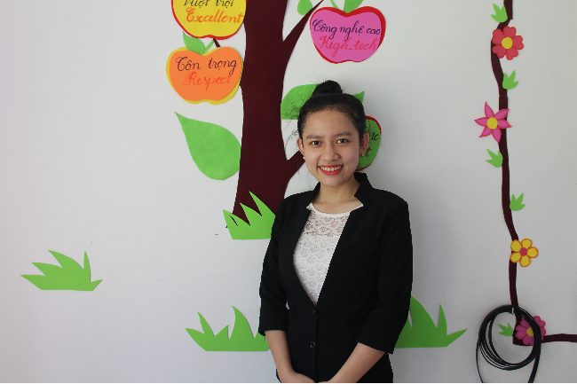 Cô Nguyễn Phùng Mộng Kha – Giáo viên trẻ đầy nhiệt huyết
