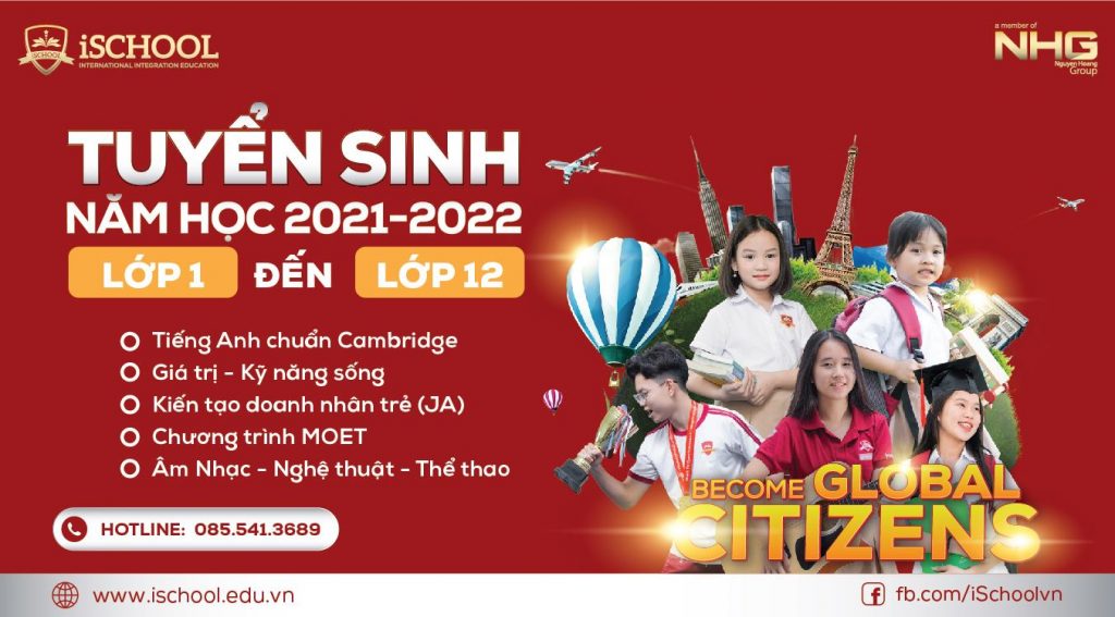 Trường Hội Nhập Quốc tế iSchool Cẩm Phả Tuyển Sinh Từ Mầm Non Đến THCS