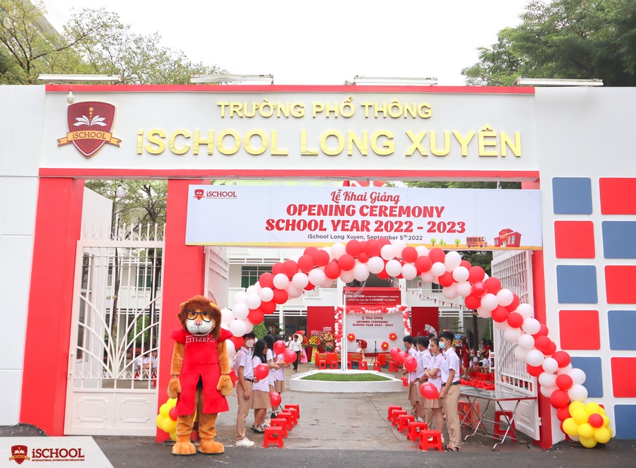 iSCHOOL LONG XUYÊN: RỘN RÀNG KHAI GIẢNG NĂM HỌC MỚI 2022 – 2023