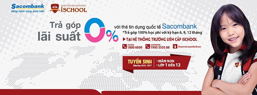 Hỗ trợ trả góp học phí với 0% lãi suất