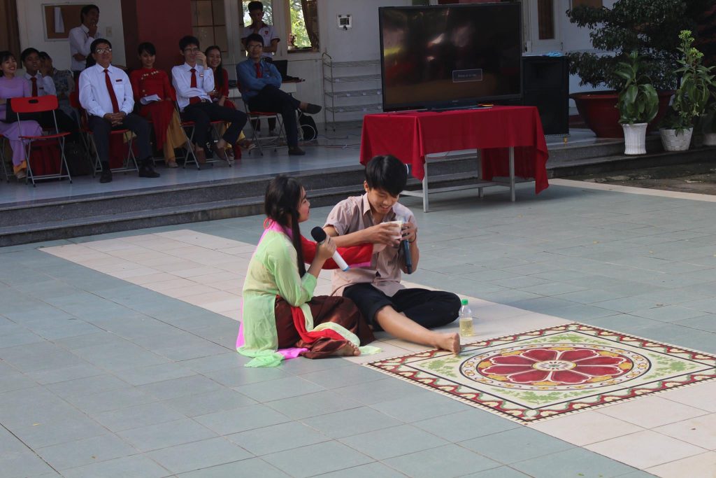 Học văn đầy cảm hứng thông qua diễn kịch tại iSchool Long An