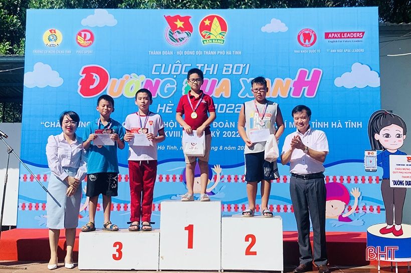 iSers Hà Tĩnh giành 5 Huy chương tại “Đường đua xanh” do Thành đoàn TP Hà Tĩnh tổ chức
