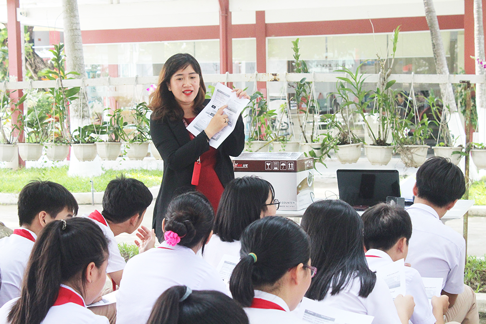 Tôi tự hào về học sinh của tôi và tự hào khi là giáo viên iSchool Long An