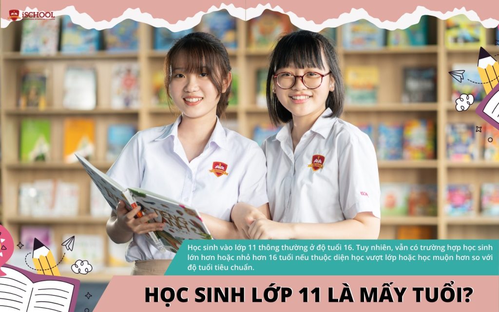 Học sinh lớp 11 là mấy tuổi