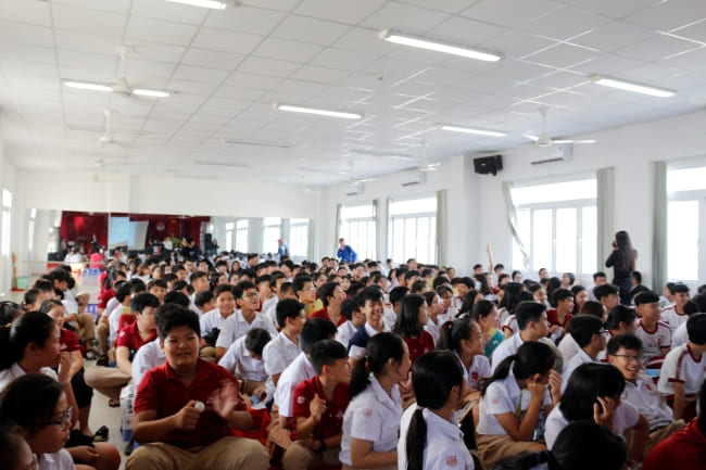 iSchool Ninh Thuận: Ngoại khóa về dinh dưỡng học đường và công tác vệ sinh an toàn thực phẩm nhân dịp Tết