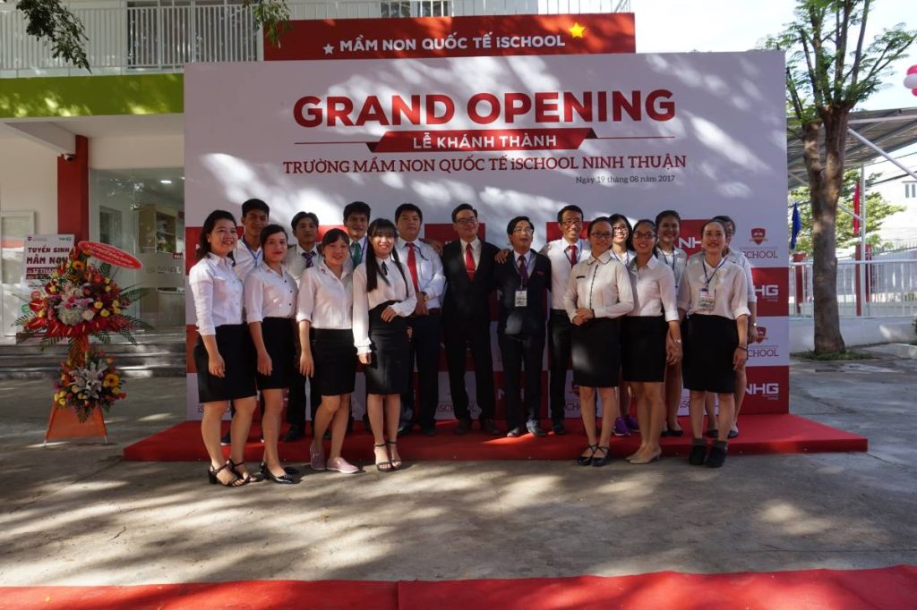 KHÁNH THÀNH TRƯỜNG MẦM NON QUỐC TẾ ISCHOOL NINH THUẬN