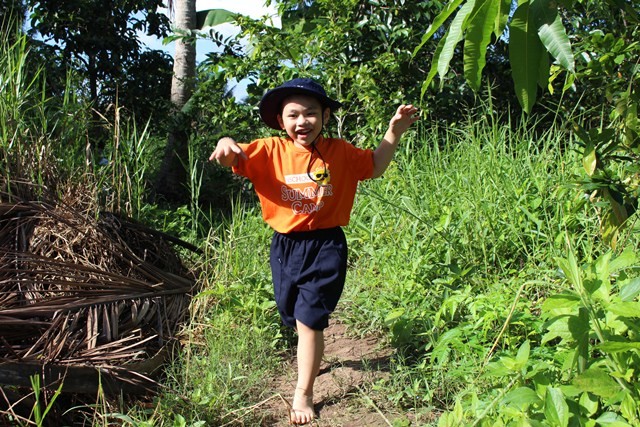 Mùa hè nông trại của các bé Mầm non iSchool Bạc Liêu tạo cơ hội cho trẻ ra ruộng