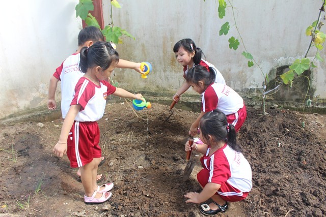 Mùa hè nông trại của các bé Mầm non iSchool Bạc Liêu
