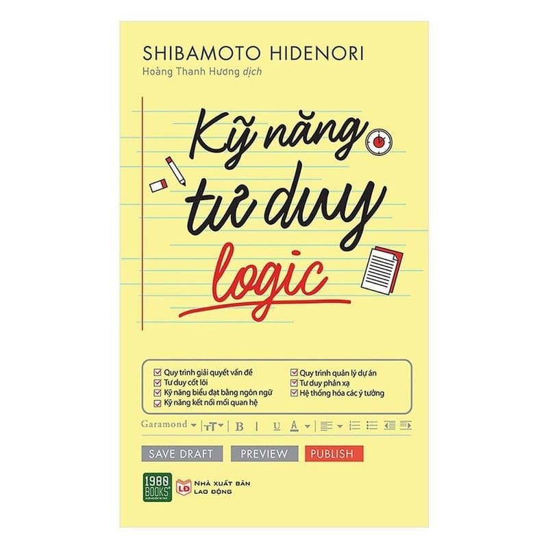 sách tư duy phản biện - Kỹ năng tư duy logic