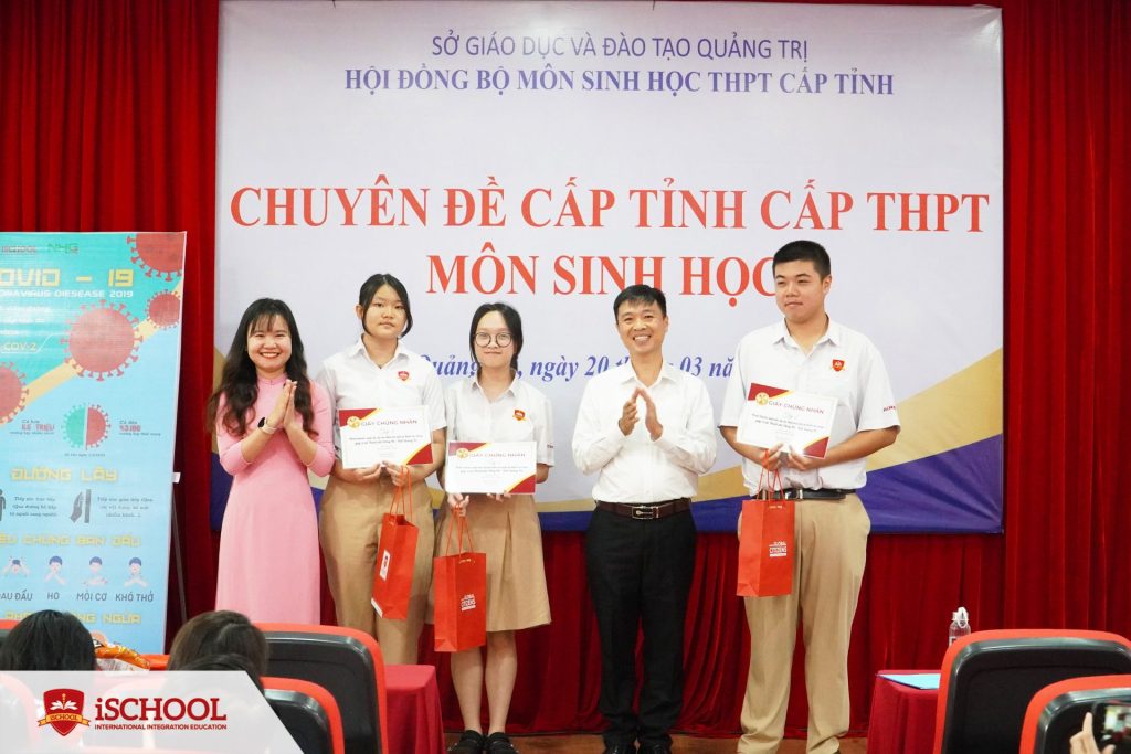 iSchool Quảng Trị tổ chức thành công chuyên đề cấp tỉnh môn Sinh học!!