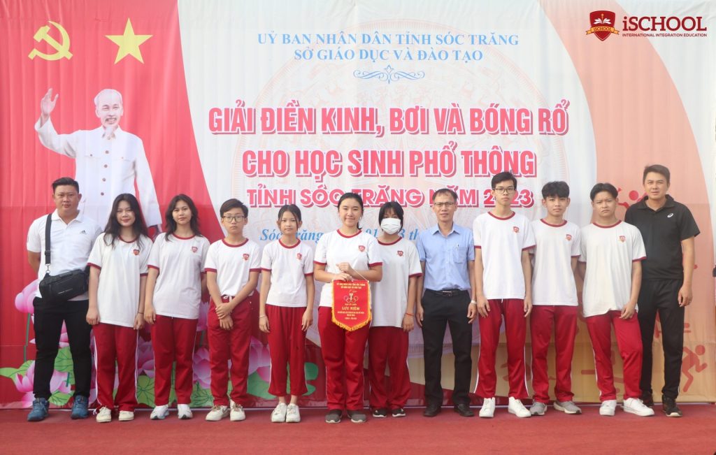 iSERS SÓC TRĂNG ĐẠT THÀNH TÍCH TỐT TẠI GIẢI BÓNG RỔ, BƠI & ĐIỀN KINH CHO HỌC SINH PHỔ THÔNG TỈNH SÓC TRĂNG 2023