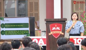 Buổi chia sẻ giúp các em học sinh hiểu được nhiều vấn đề quan trọng về đặc điểm giới tính & sức khỏe sinh sản giai đoạn dậy thì