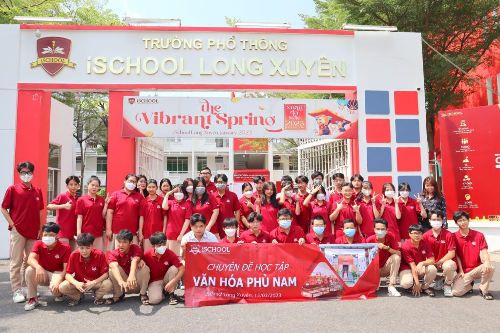 iSchool Long Xuyên: Ngoại khóa “Chuyên đề học tập văn hóa Phù Nam”