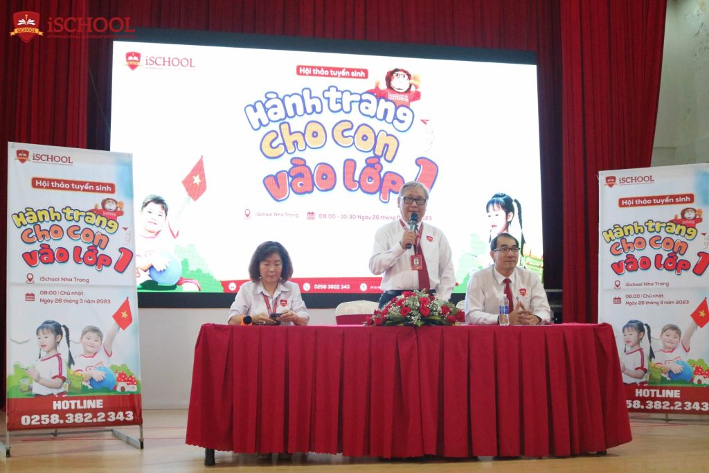 iSchool Nha Trang: Hội thảo “Hành trang cho con vào lớp 1”