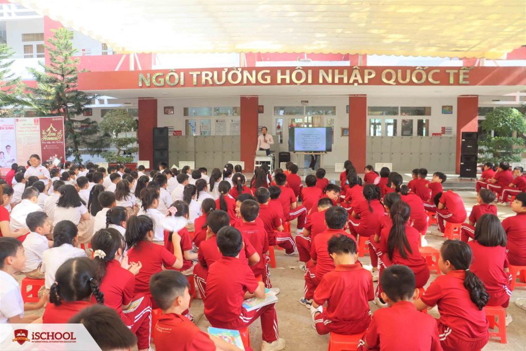 Sinh hoạt chuyên đề phòng tránh xâm hại dành cho học sinh tiểu học tại iSchool Long An