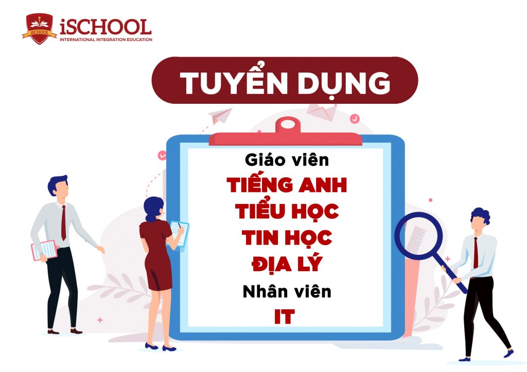 iSCHOOL SÓC TRĂNG THÔNG BÁO TUYỂN DỤNG GIÁO VIÊN
