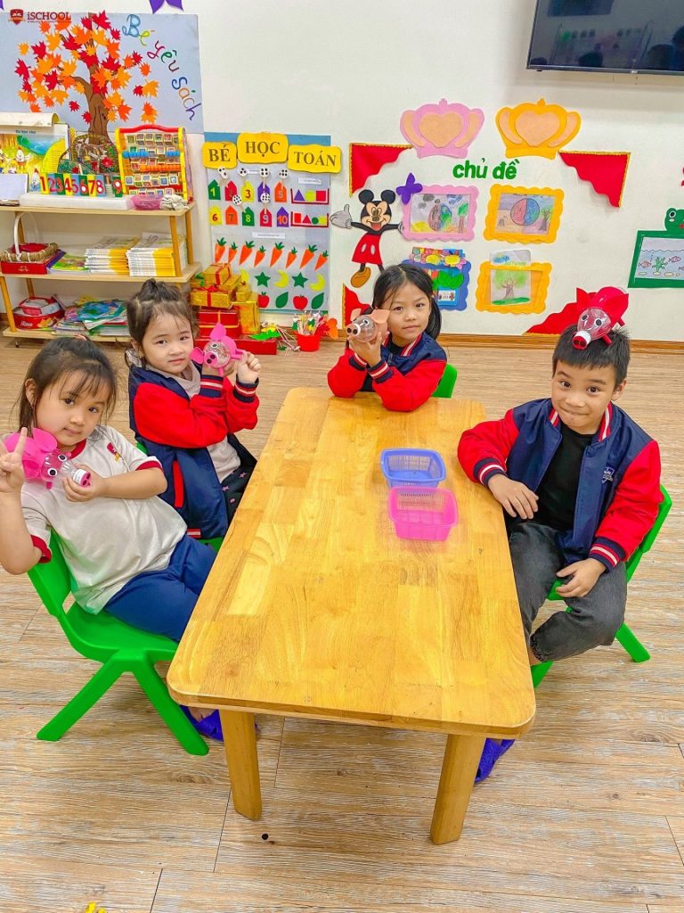iSCHOOL CẨM PHẢ -KINDY 5 HỌC TIẾT KIỆM VỚI PHONG TRÀO “BỎ ỐNG HEO”
