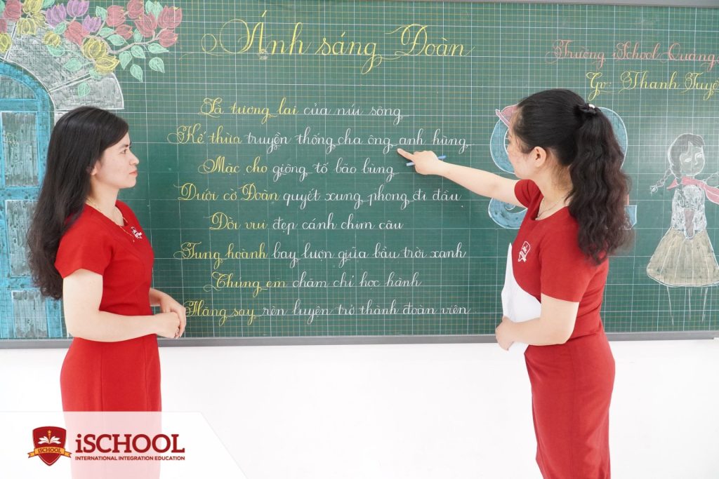 iSchool Quảng Trị – Hội thi viết chữ đẹp cấp trường năm học 2023 -2024