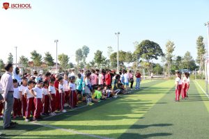 Hội thao nhận được sự tham gia nhiệt tình của các bạn học sinh