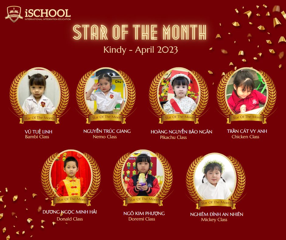 iSCCP- STAR OF THE MONTH- APRIL 2023