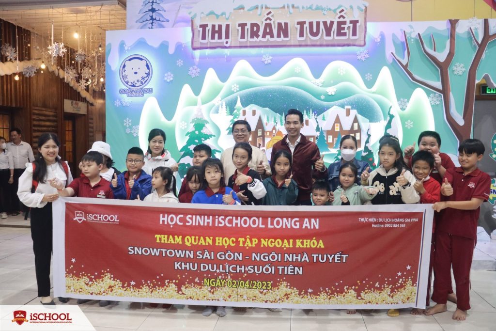 iSers Long An tham quan, trải nghiệm tại khu du lịch suối tiên và ngôi nhà tuyết Snowtown