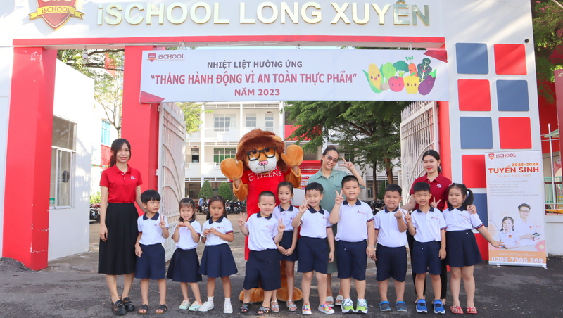 iSCHOOL LONG XUYÊN: NGÀY HỘI KẾT NỐI CÙNG CÁC BÉ MẦM NON HỌC VIỆN HOA KỲ