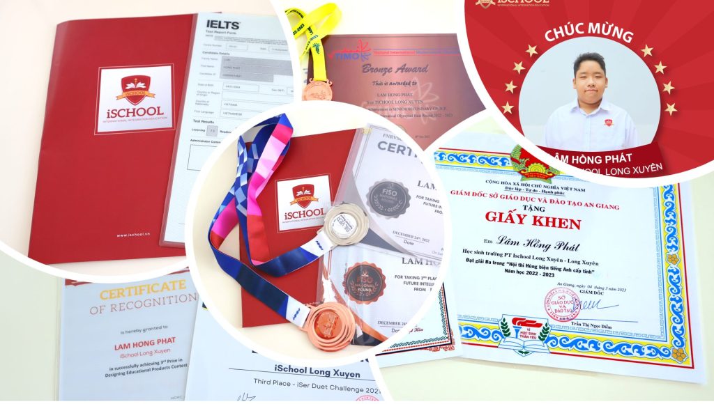 CHUYỆN CẬU HỌC TRÒ iSCHOOL LONG XUYÊN VỚI “DUYÊN” GIẢI THƯỞNG