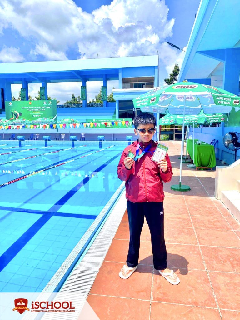 Em Nguyễn Bảo Thiên đạt Huy chương Đồng tại Giải thể thao học sinh Phổ thông toàn quốc năm 2023