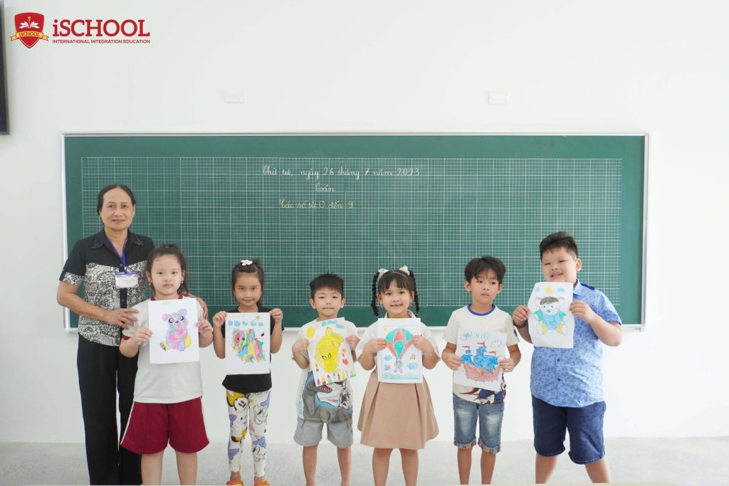 LỚP TIỀN TIỂU HỌC iSCHOOL BẠC LIÊU: TRANG TRÍ MÓN QUÀ CÙNG SẺ CHIA