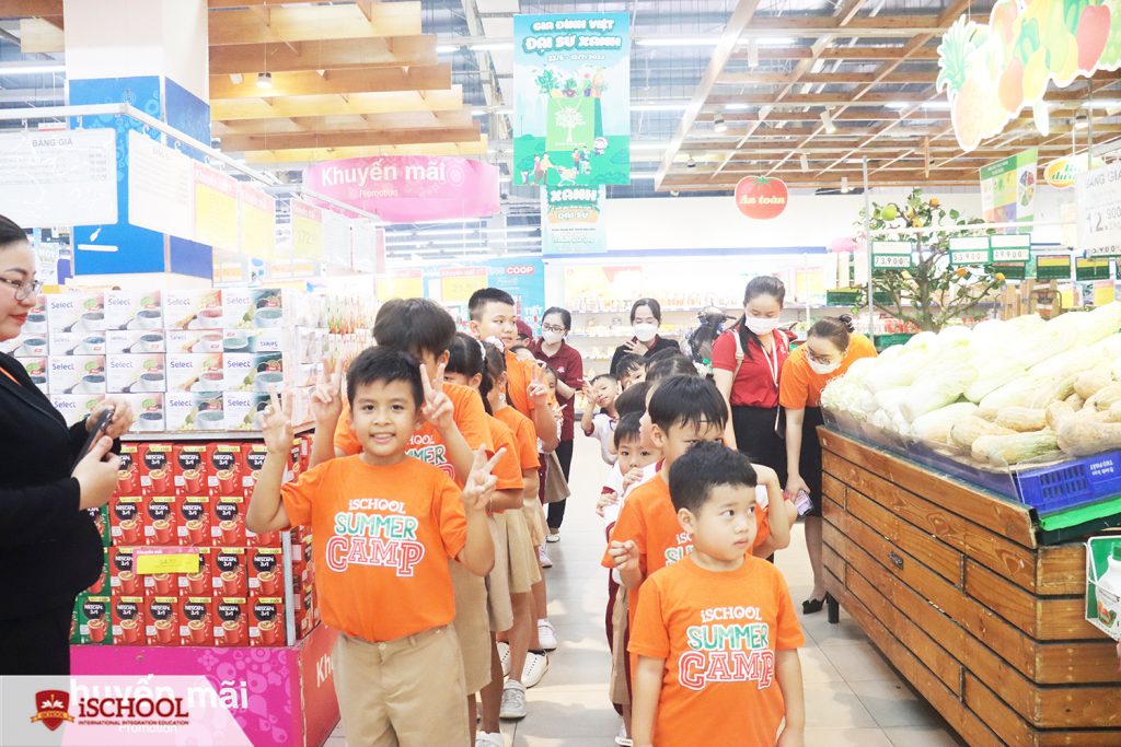 “Shopping Day – Thử thách học tiếng Anh và mua hàng tại siêu thị” dành cho học sinh khóa hè Summer Camp iSchool Long An