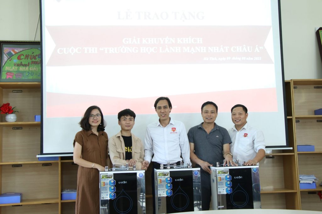iSchool Hà Tĩnh đạt giải Khuyến khích cuộc thi “Trường học lành mạnh nhất Châu Á”