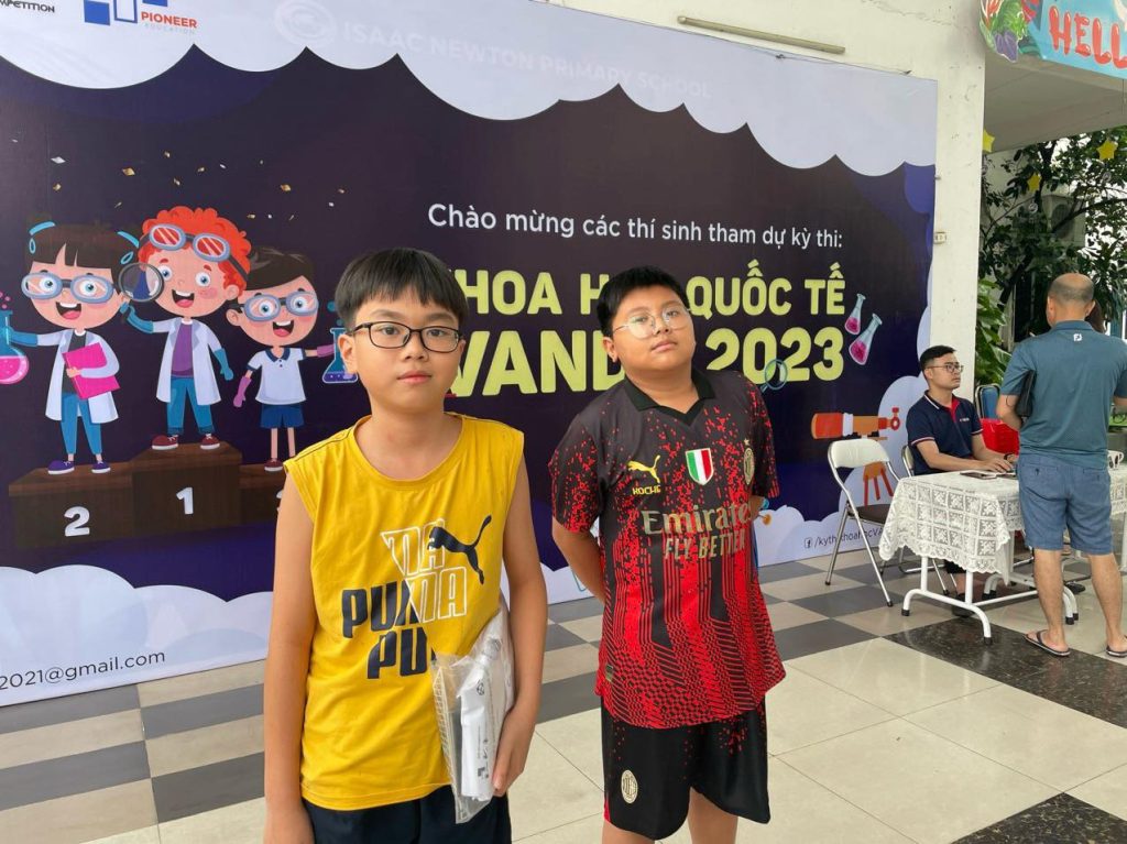 iSers Hà Tĩnh đạt Huy chương Bạc tại Kỳ thi Khoa học Quốc tế VANDA 2023