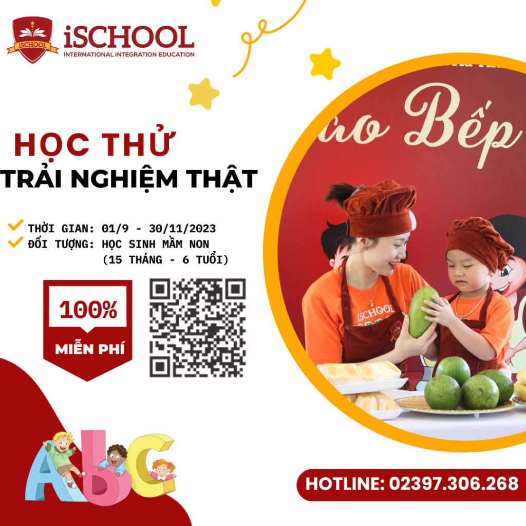 Học thử trải nghiệm thật cùng iSers mầm non