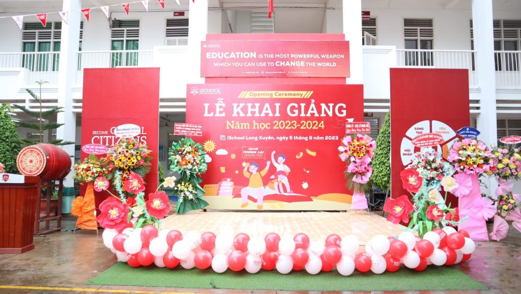 iSHOOL LONG XUYÊN: TỔ CHỨC LỄ KHAI GIẢNG NĂM HỌC 2023-2024
