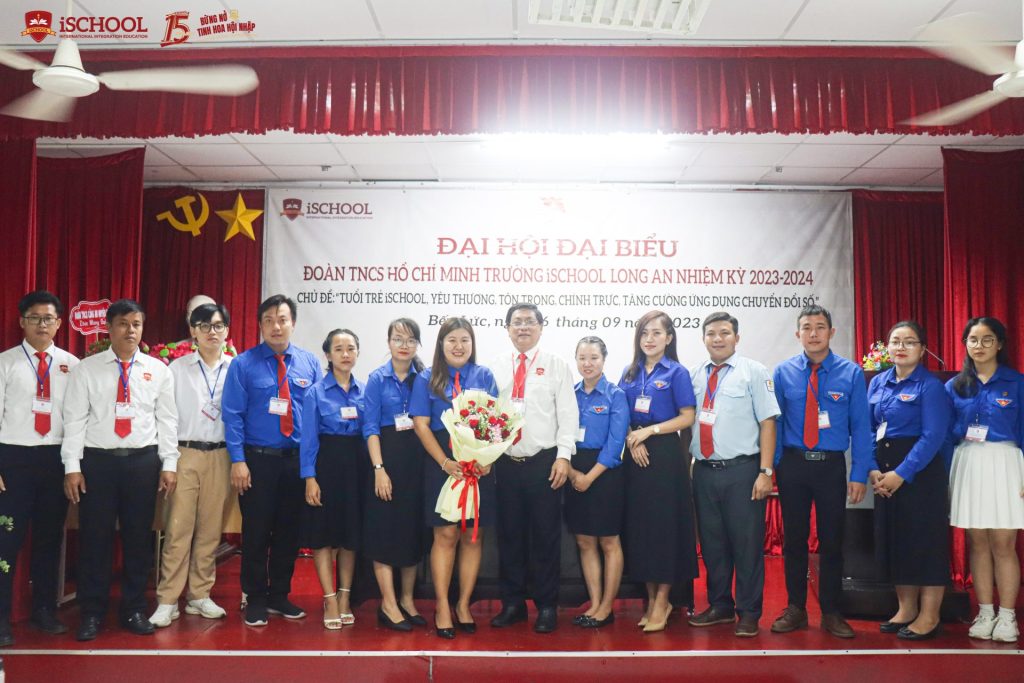 Đại hội đại biểu Đoàn Thanh niên cộng sản Hồ Chí Minh trường iSchool Long An nhiệm kỳ 2023-2024