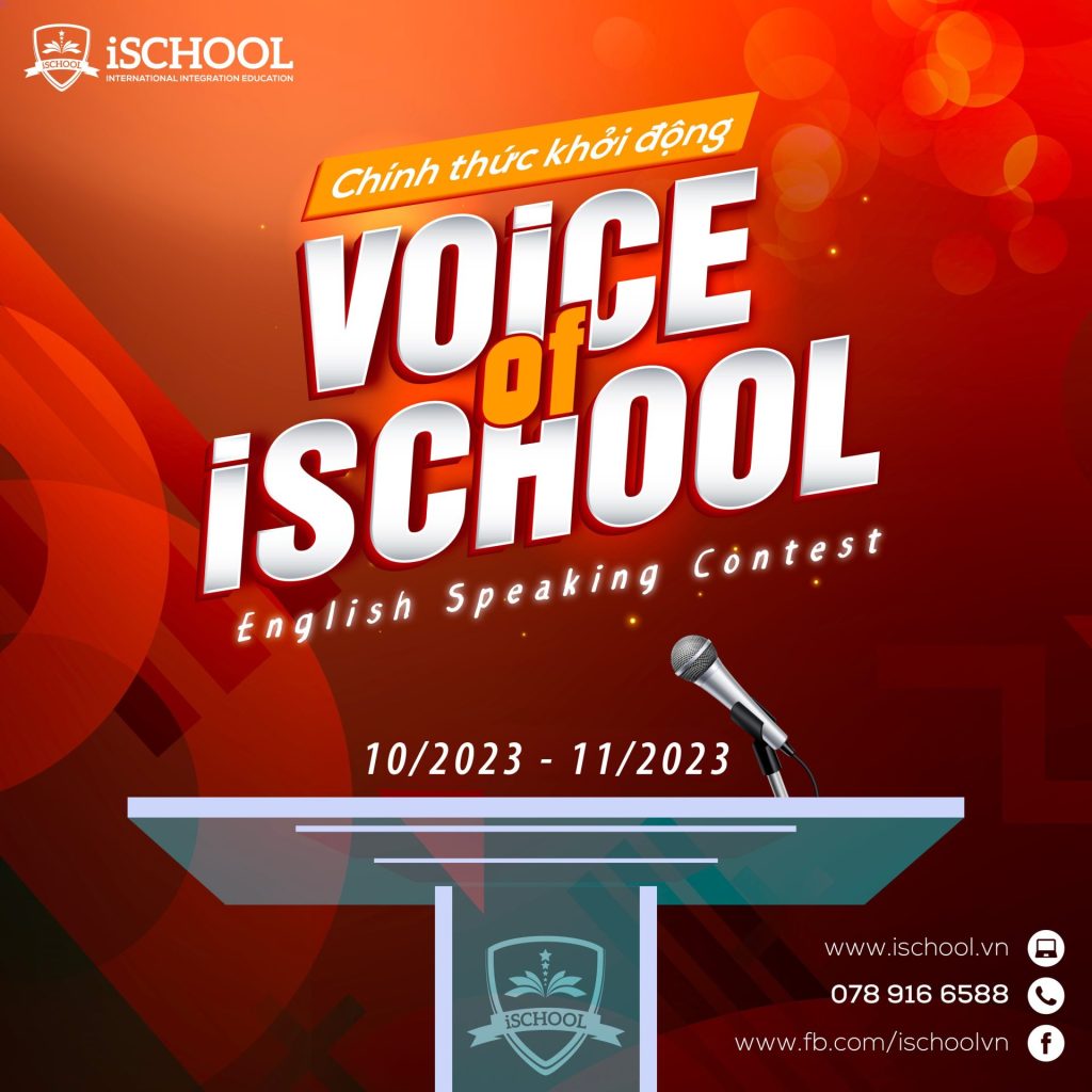 CHÍNH THỨC KHỞI ĐỘNG CUỘC THI VOICE OF iSCHOOL
