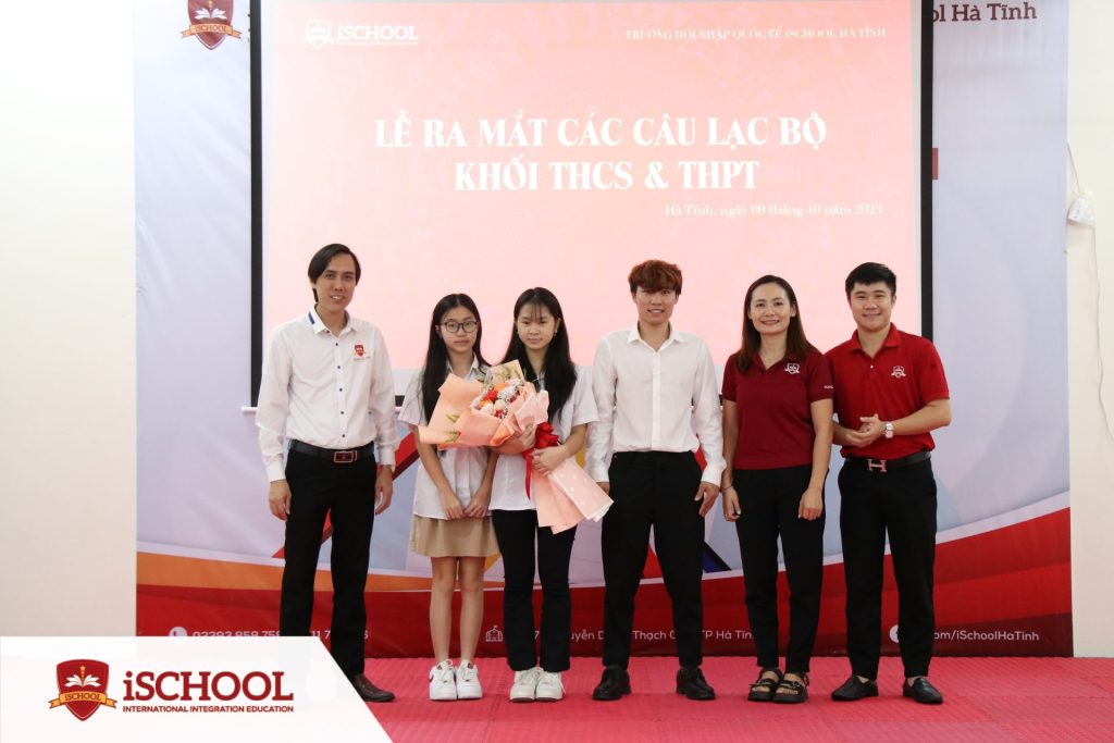 iSchool Hà Tĩnh: Lễ ra mắt các CLB khối THCS & THPT