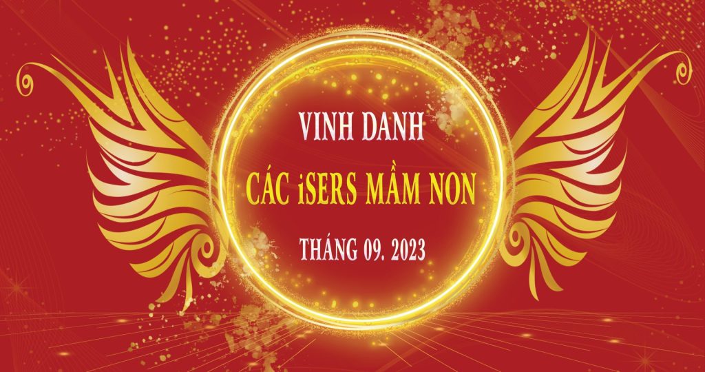 Vinh danh các iSers khối mầm non xuất sắc trong tháng 9