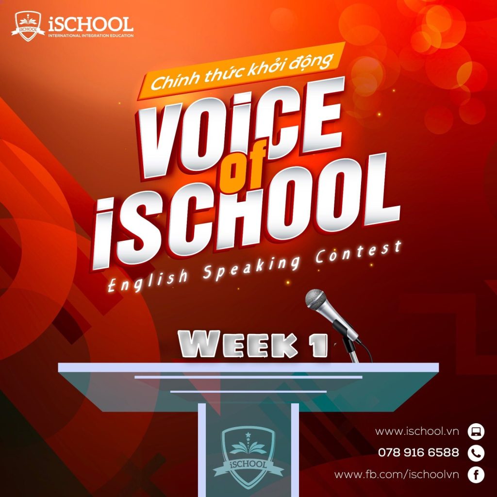  [VÒNG SƠ KHẢO CẤP TRƯỜNG] VOICE OF iSCHOOL