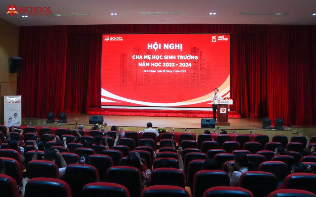 iSchool Ninh Thuận: Hội nghị Ban đại diện cha mẹ học sinh năm 2023 -2024