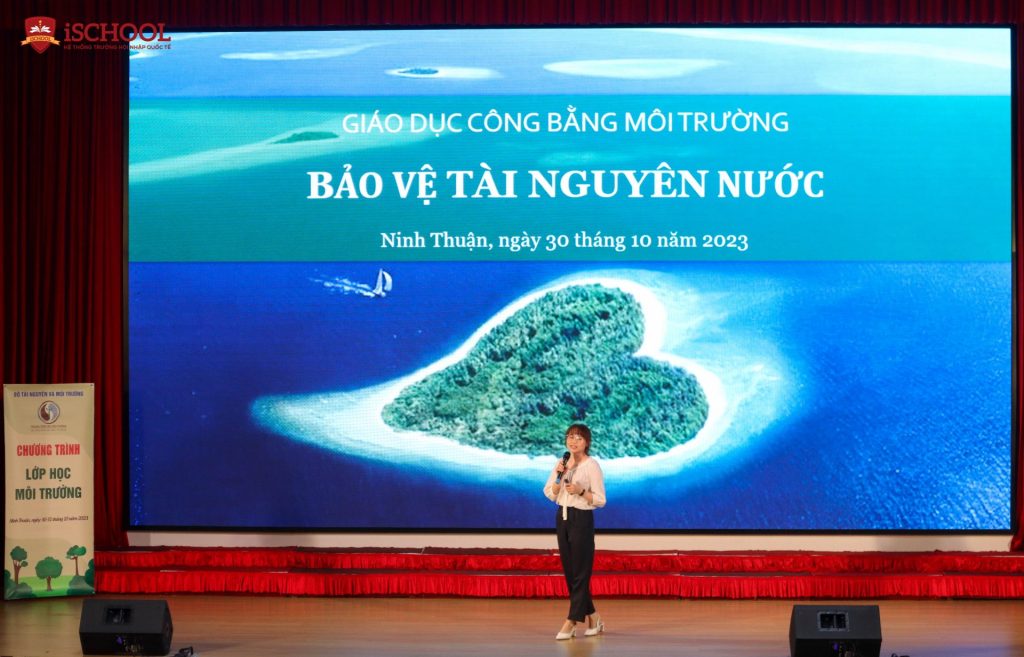 iSchool Ninh Thuận phối hợp tổ chức chương trình “Lớp học môi trường”