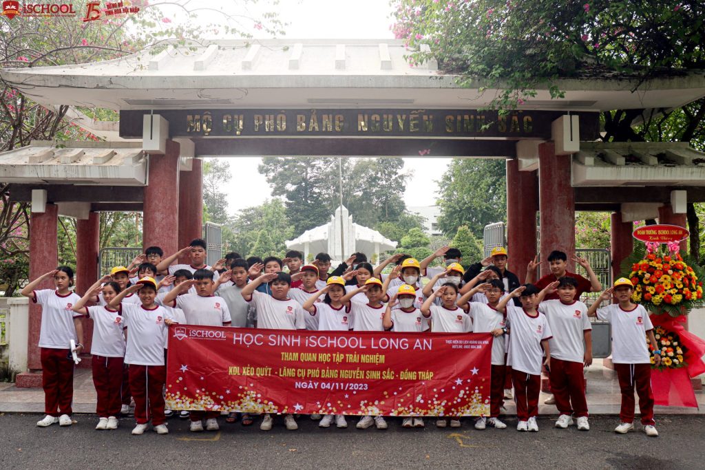 iSers Long An tham quan, trải nghiệm và học tập tại khu di tích Xẻo Quít, Lăng cụ Phó Bảng Nguyễn Sinh Sắc tỉnh Đồng Tháp