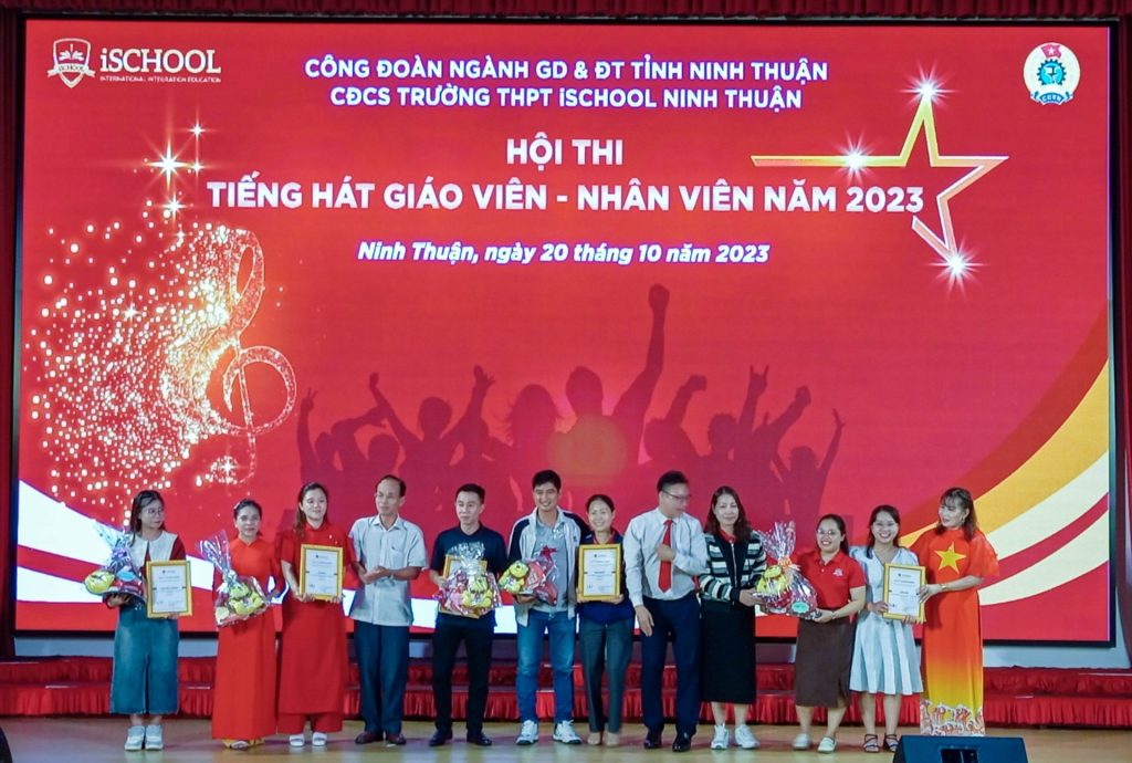 iSchool Ninh Thuận: Hội thi “Tiếng hát Giáo viên – Nhân viên năm 2023”