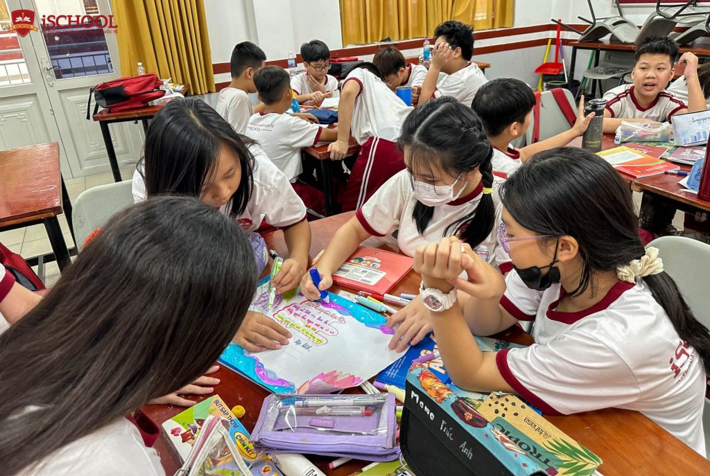 iSCHOOL NHA TRANG: LÀM THƠ LỤC BÁT – THỔI HỒN VĂN HỌC DÂN GIAN VÀO DẠY HỌC NGỮ VĂN 6