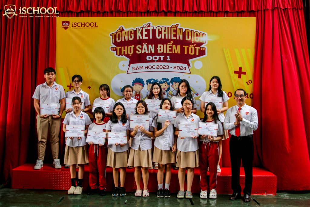 iSCHOOL NHA TRANG: TỔNG KẾT CHIẾN DỊCH THỢ SĂN ĐIỂM TỐT ĐỢT 1 NĂM HỌC 2023-2024