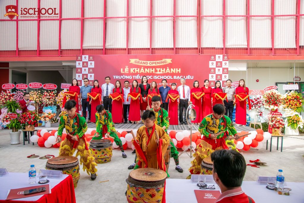 LỄ KHÁNH THÀNH TRƯỜNG TIỂU HỌC HỘI NHẬP QUỐC TẾ iSCHOOL BẠC LIÊU