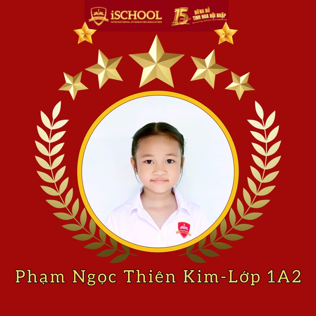 Vinh danh iSers có điểm tổng kết học kỳ I cao nhất trường khối Tiểu học năm học 2023-2024