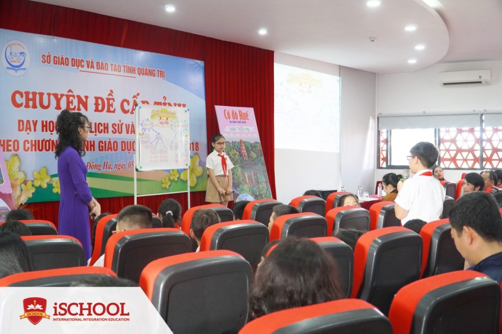 iSCHOOL QUẢNG TRỊ TỔ CHỨC CHUYÊN ĐỀ CẤP TỈNH CHỦ ĐỀ “DUYÊN HẢI MIỀN TRUNG”