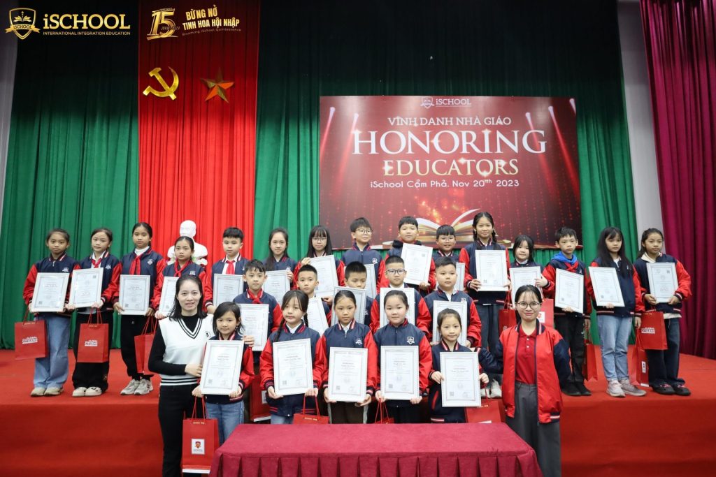 VINH DANH HỌC SINH ĐẠT GIẢI IOE CẤP TRƯỜNG NĂM HỌC 2023-2024