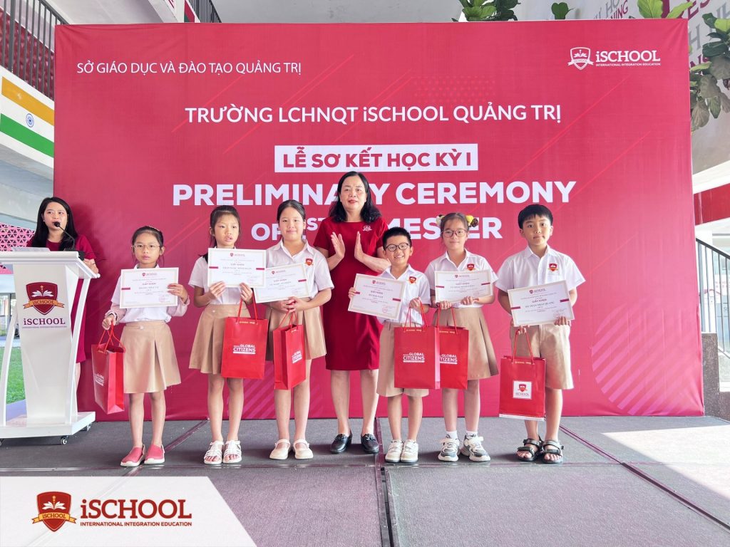 iSCHOOL QUẢNG TRỊ TỔ CHỨC SƠ KẾT HỌC KỲ I, NĂM HỌC 2023 – 2024